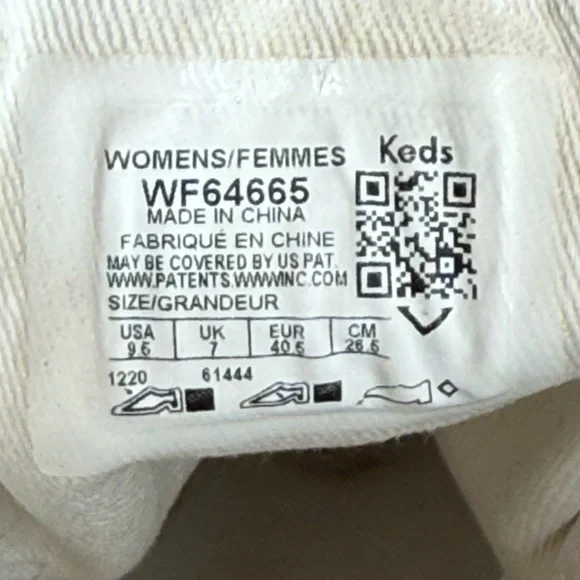 Women's Keds Kate Spade Shoes, 9.5, Black & White - Picture 6 of 11